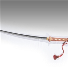 汉威金属靖国军刀（校级）金属工艺品未开刃军刀