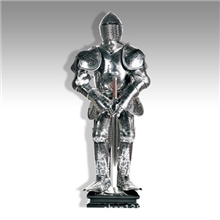 欧美式家居客厅办公室内软装饰激光雕刻盔甲人工艺品摆件