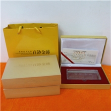 百钞金砖一毛百钞金砖空盒保险礼品银行礼品个人收藏