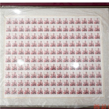 女拖拉机手整版票