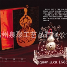 纯银葫芦《天下第一福禄》纯银商务银碗摆件开业送礼保险送礼