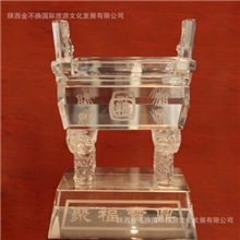 聚福宝鼎吉祥水晶工艺品宝鼎水晶水晶工艺品