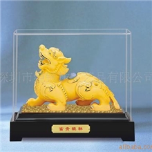 供应绒沙金、神兽摆件、大富贵貔貅、辟邪镇宅礼品