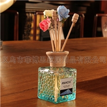 【爆款】MANZHI家居会所SPA酒店藤条无火香薰80ml水立方