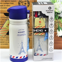 BW1003350ML弹盖铁塔保温杯韩版保温杯铂盛保温杯ZAKKA杂货