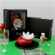 厂家供应圆梦鹅卵石中秋国庆创意香薰礼品优质干花香薰礼品套装