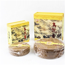 乌沉香佛香批发香道养生品舒缓减压盘香沉香批发沉香堡冠