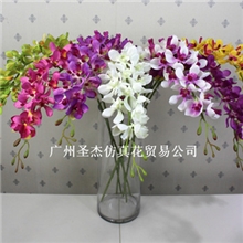 供应美蝶兰兰花仿真花批发假花装饰花客厅绢花干花