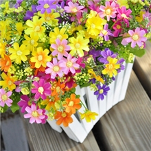 热卖仿真花跳兰菊野菊花小雏菊花绢花/假花/干花/装饰花