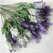 仿真植物10头熏衣草普罗旺斯花卉田园风格装饰花艺绢花假花