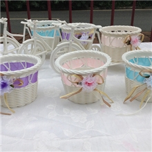 可爱小花篮/环保花盆批发/外贸/精美小花盆/