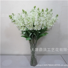 厂家直销家居装饰仿真花飞燕草紫罗兰