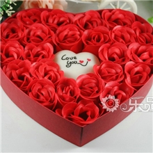 【明星产品爆款热销】烈焰22朵礼盒/浪漫新奇特生日礼品礼物批发