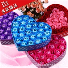26朵加厚带花彩盒礼盒/创意个性小礼品/韩国创意热销小商品批发