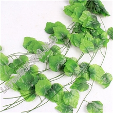 【绿跃】平板葡萄叶仿真葡萄叶仿真藤条叶藤小平板葡萄叶批发