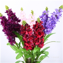 新品仿真花束仿真花紫罗兰人造花仿真紫罗兰厂家批发