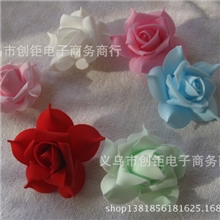pu花仿真花朵PE玫瑰花泡沫花