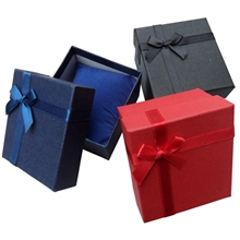 雅格纹蝴蝶结丝带手表包装盒