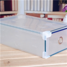 合美之家鞋盒金属包边特厚鞋盒透明鞋盒厂家直销大量批发