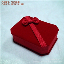 厂家现货批发八角绒布吊坠盒定做高档首饰盒特价八角盒吊坠盒