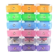 鞋盒厂家直销/pp塑料透明鞋盒/金属包边鞋盒批发/鞋盒厂