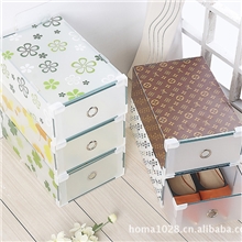 鞋盒厂家供应塑料PP收纳盒/印花彩色鞋盒/金属包边鞋盒收纳