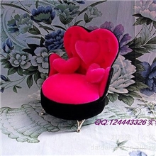 欧式绒布首饰盒珠宝盒创意家具系列礼品盒饰品包装a36-307