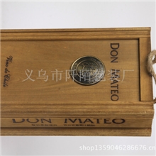 厂家直销天然木材红酒盒做工精良红酒包装盒批发