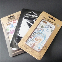 精美独特iphone5C5S外壳包装纸盒iphone5飞机孔挂钩彩盒