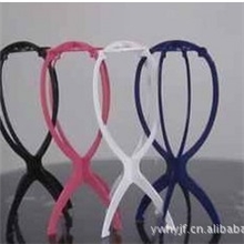 假发专用钢梳支架假发支架防变形打理假发专用支架长卷发