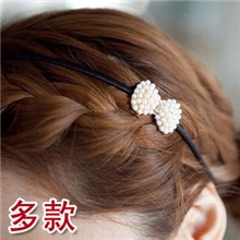 韩国原版珍珠水钻发箍正版进口质量饰品甜美可爱发饰多款