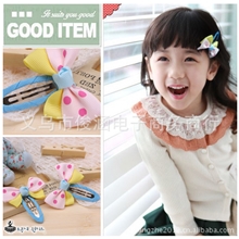 新款BB夹对夹儿童发夹头饰批发田园风格BB夹批发BBJ-025