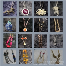 义乌厂家直销复古长款毛衣链欧美韩版项链饰品批发地摊热卖