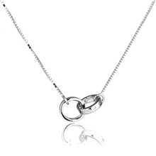 新恋爱时代邓小可妈妈北京青年姚笛唐娇同款925纯银套链项链