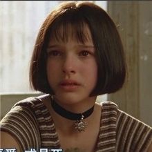 马蒂达这个杀手不太冷leon哥特萝莉银色太阳绒带项链锁骨项圈