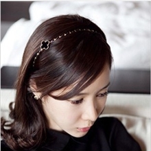 饰品代理加盟一件[加盟代发货]韩版淑女范儿四叶草发卡头箍发箍