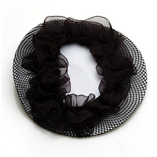 厂家直销新款精致高档女生盘发用品盘发盘发网发抖盘发圈发绳帽