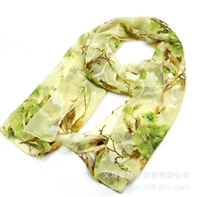 仿真丝围巾长丝巾送礼佳品优雅气质丝巾361183