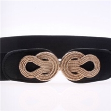 宽松紧女士腰带外贸时尚皮带装饰腰带腰封