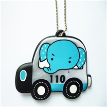 直销广告行李牌卡通动漫PVC反光电压行李牌出口日韩行李吊牌