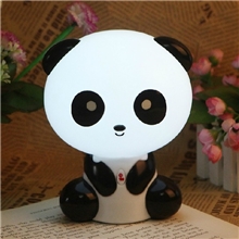 厂家直销USB触控感应充电台灯熊猫卡通调光LED台灯床头灯