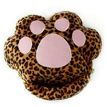 正品usb暖脚宝可拆洗保暖鞋电热鞋暖脚鞋猫爪暖脚宝电脑鞋