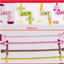 可爱动物系列长条动物绕线器Q版动物系列集线器