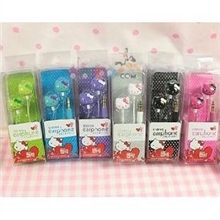 淘宝热销日本卡通hellokitty猫入耳式卡通耳机耳塞