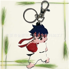 厂家供应卡通钥匙扣动漫硅胶钥匙扣硅胶钥匙扣厂家供应