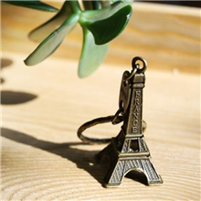 精美直销5公分法国埃菲尔铁塔钥匙扣5cm巴黎艾菲尔小铁塔挂件