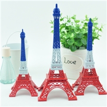 热销三色一体彩色埃菲尔铁塔烤漆法国巴黎艾菲尔铁塔（量大议价）
