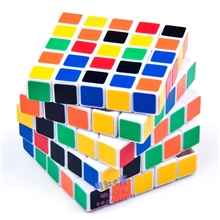 五阶魔方弹簧轨道结构白底磨砂专业超顺滑永骏提升版5阶魔方