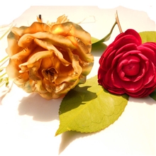 厂家直销批发金箔玫瑰花金玫瑰