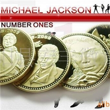 批发供应金属纪念币MJ镀金纪念币【诚信厂家品质保障】